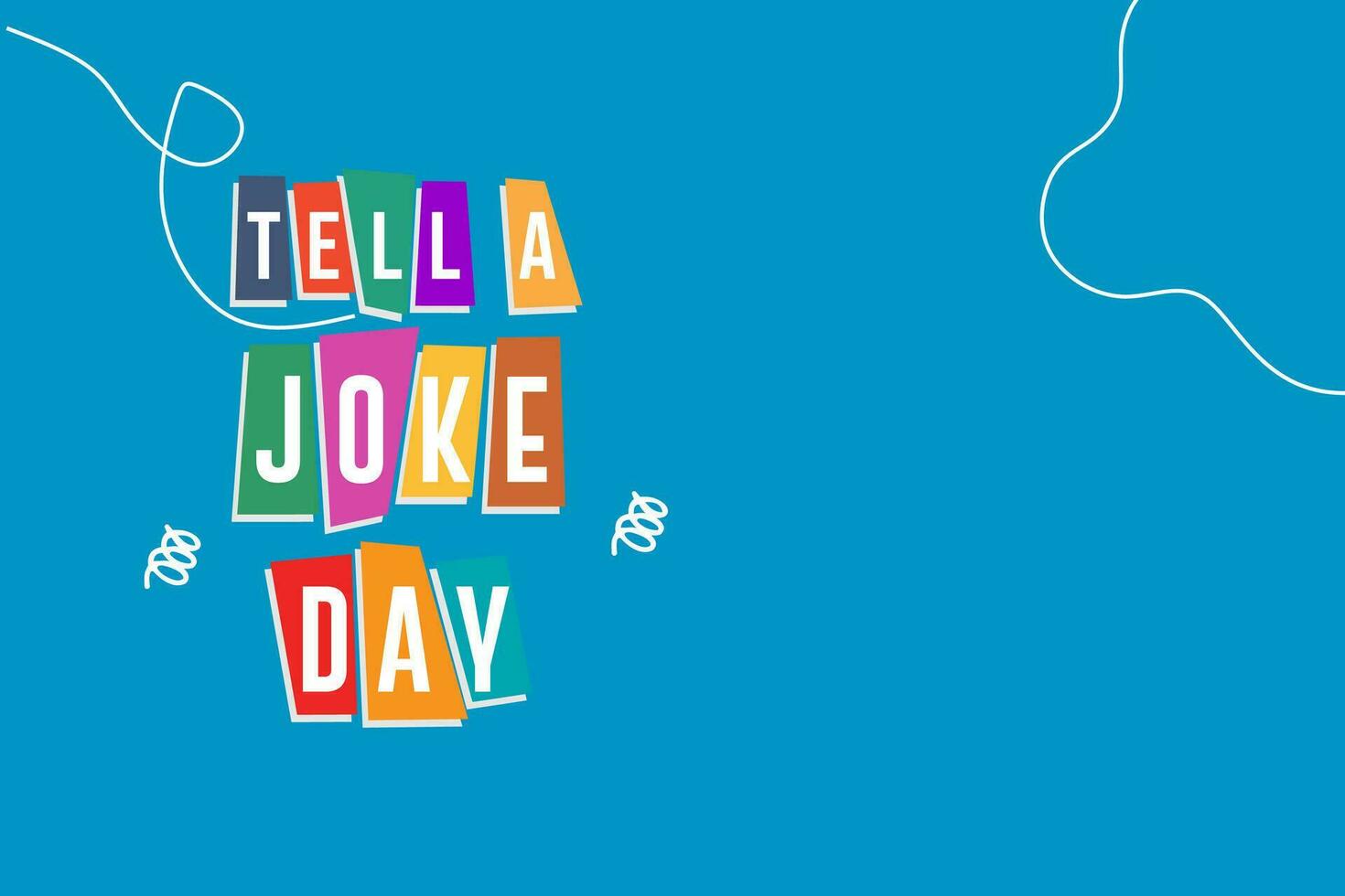 National Tell A Joke Day 25789267 Vector Art at Vecteezy