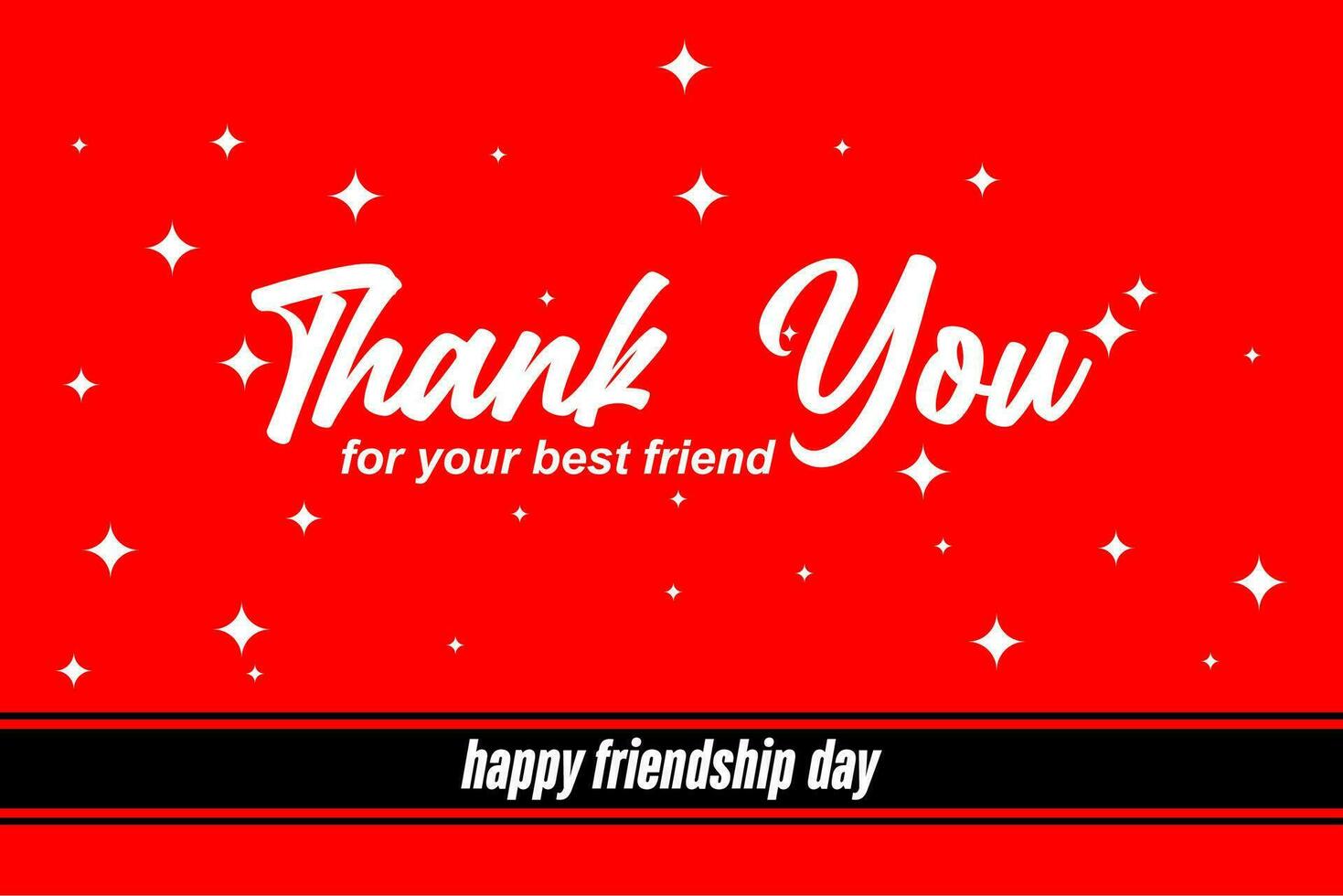 happy friendship day, Holiday concept. Template for background, banner, card, poster, t-shirt with text inscription vector