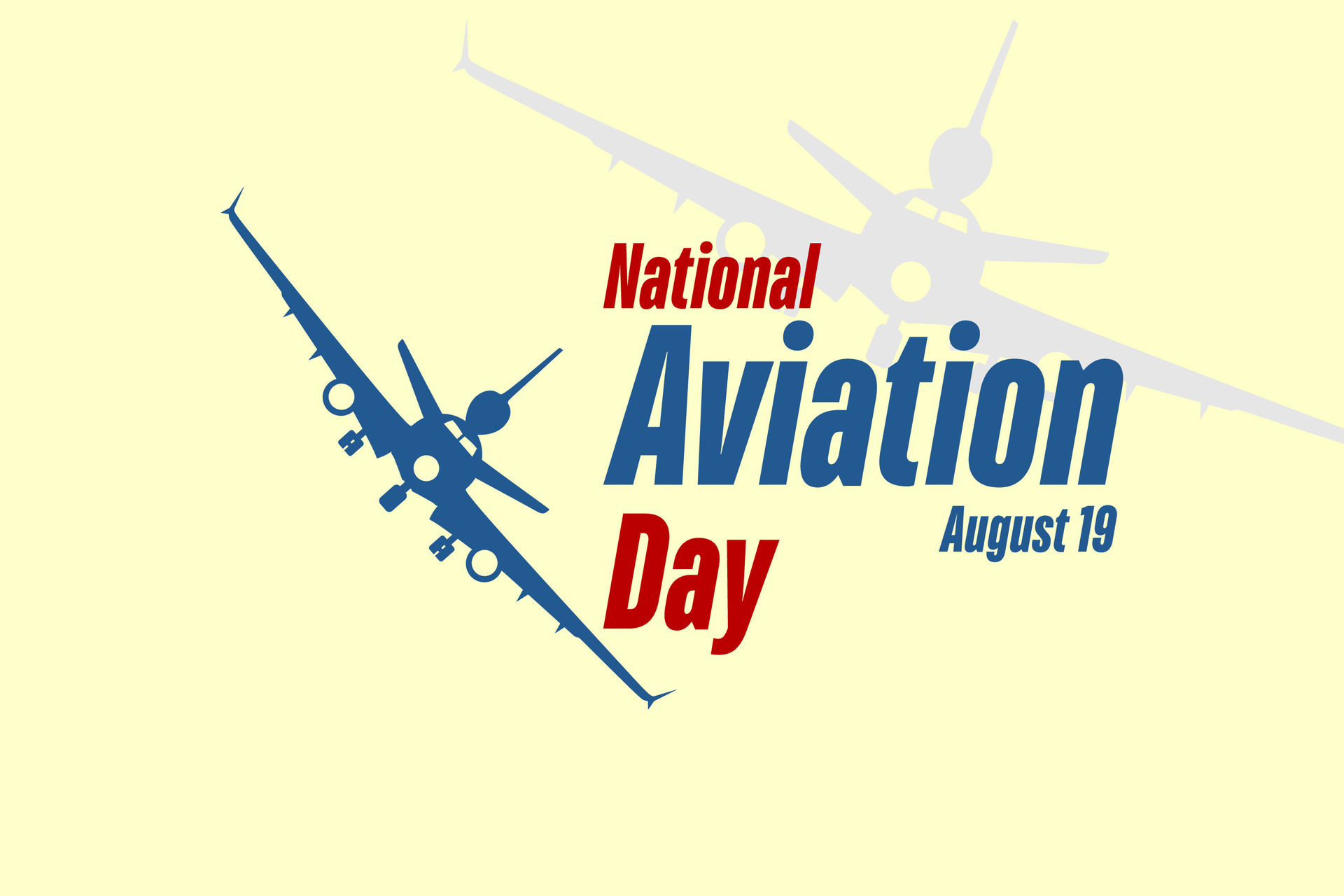 National Aviation Day 25789302 Vector Art at Vecteezy