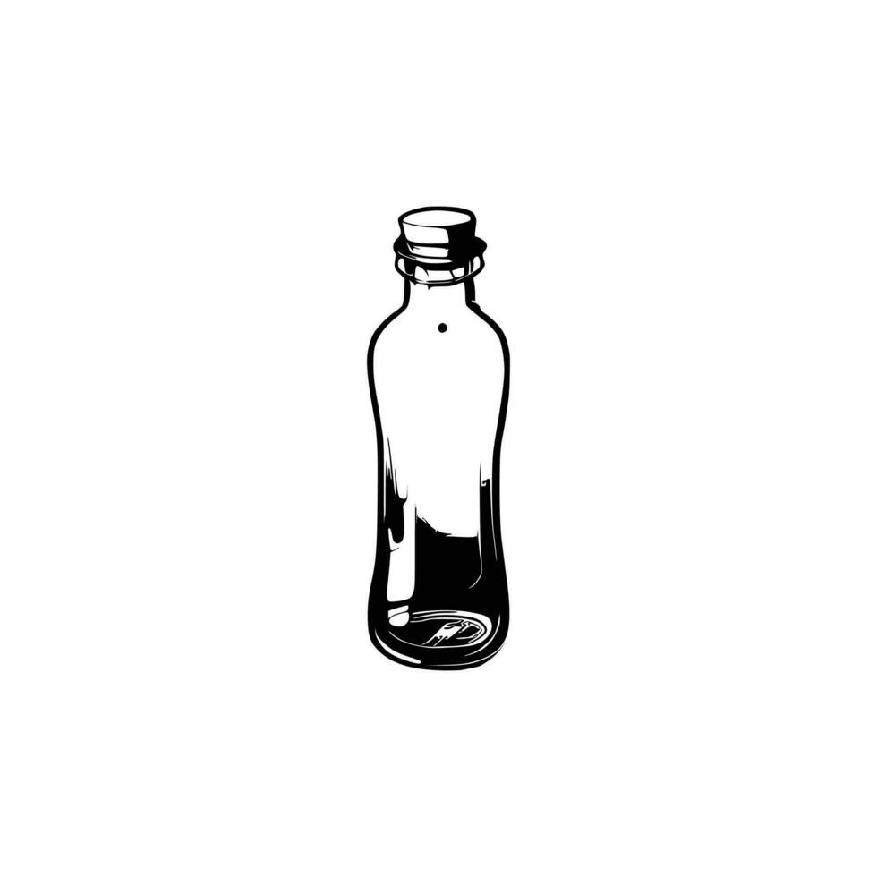 Glass Bottle Vector