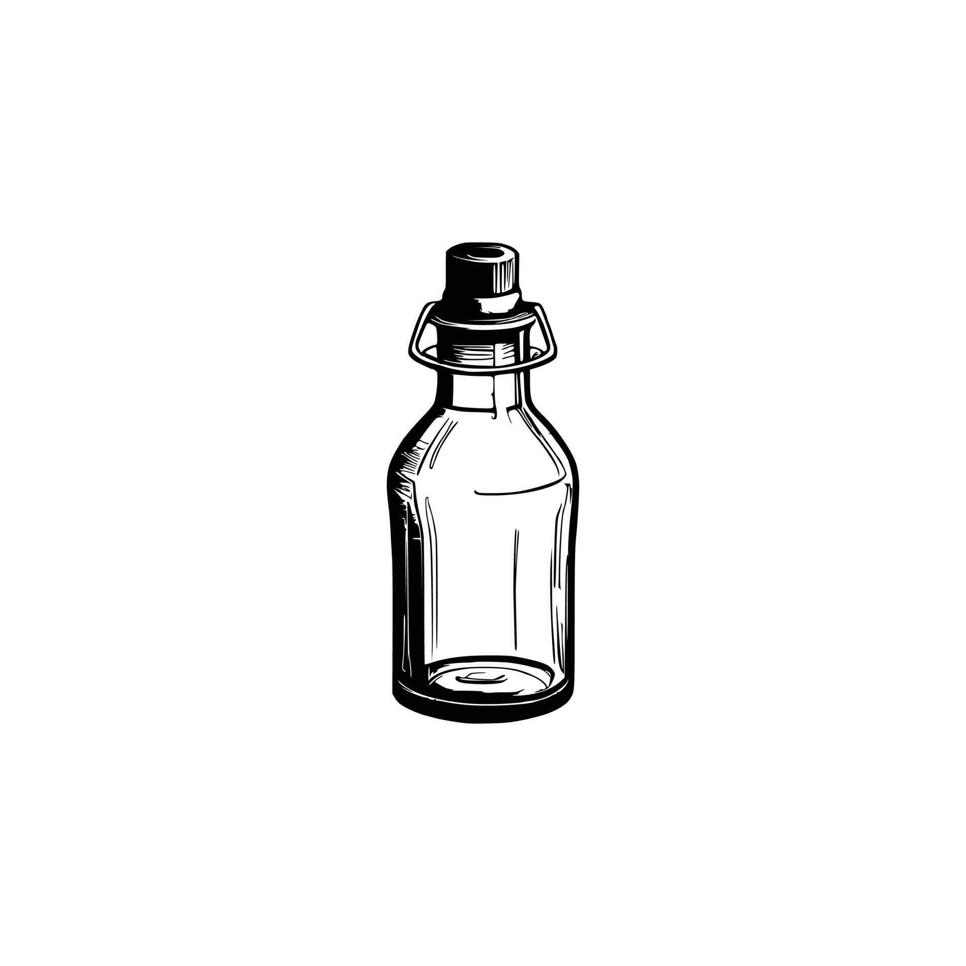 Glass Bottle Vector 25790422 Vector Art at Vecteezy