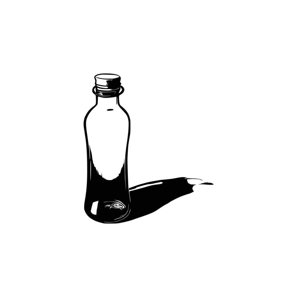 Glass Bottle Vector