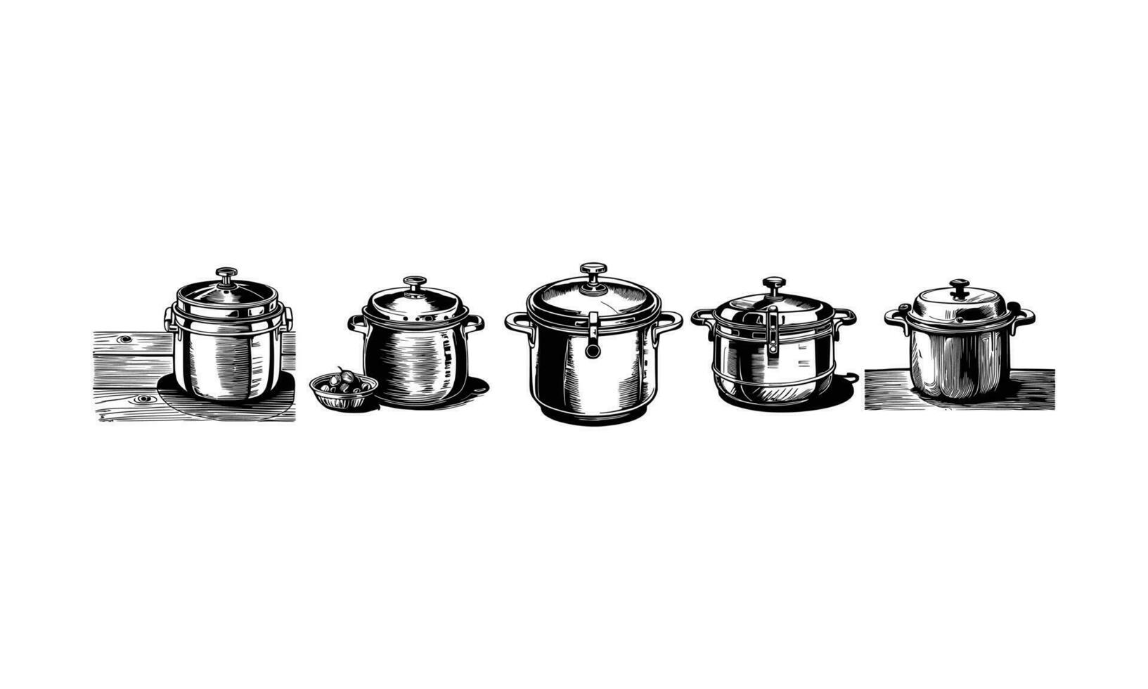 Pressure cooker vector design