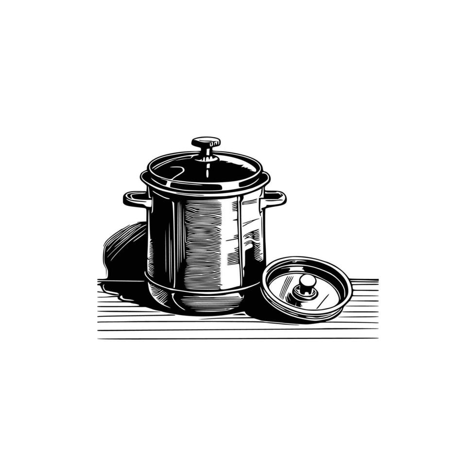 Pressure cooker vector design