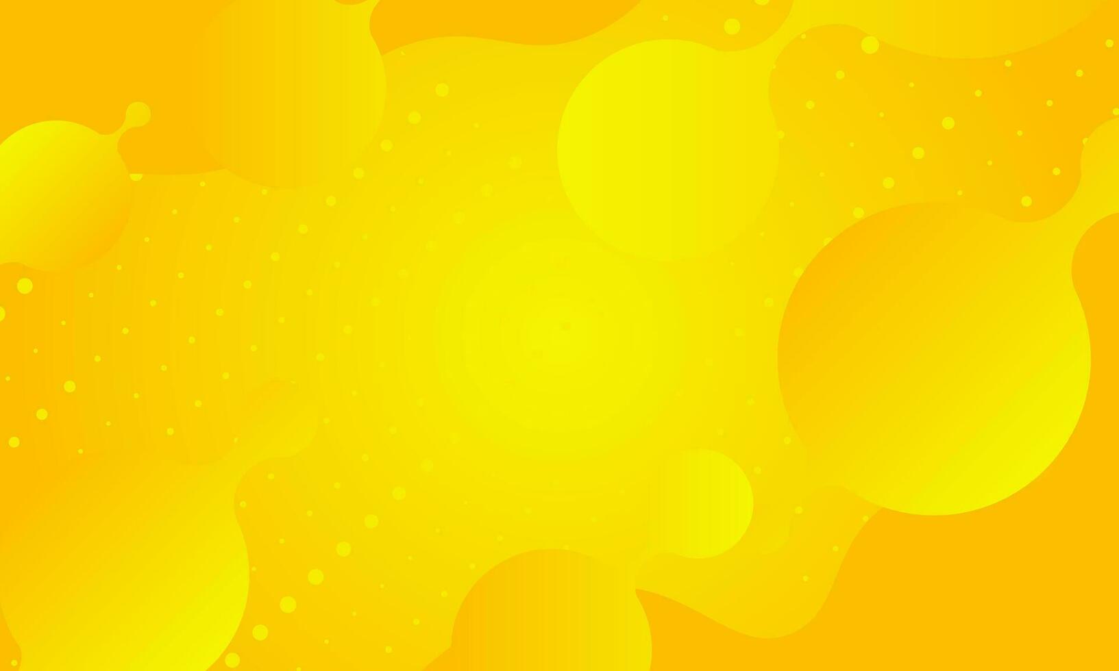 Abstract yellow orange colorful template banner with gradient color and small polka dot technology background Design with liquid shape vector design