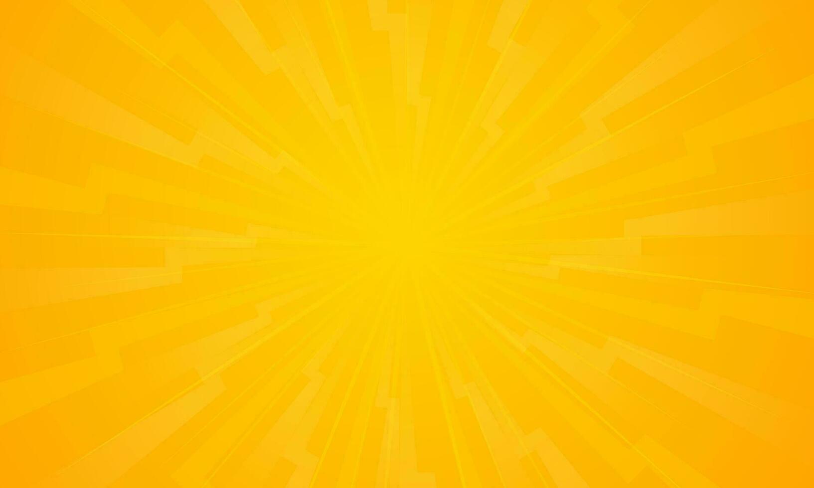 Orange gradient ray burst dot style background vector design