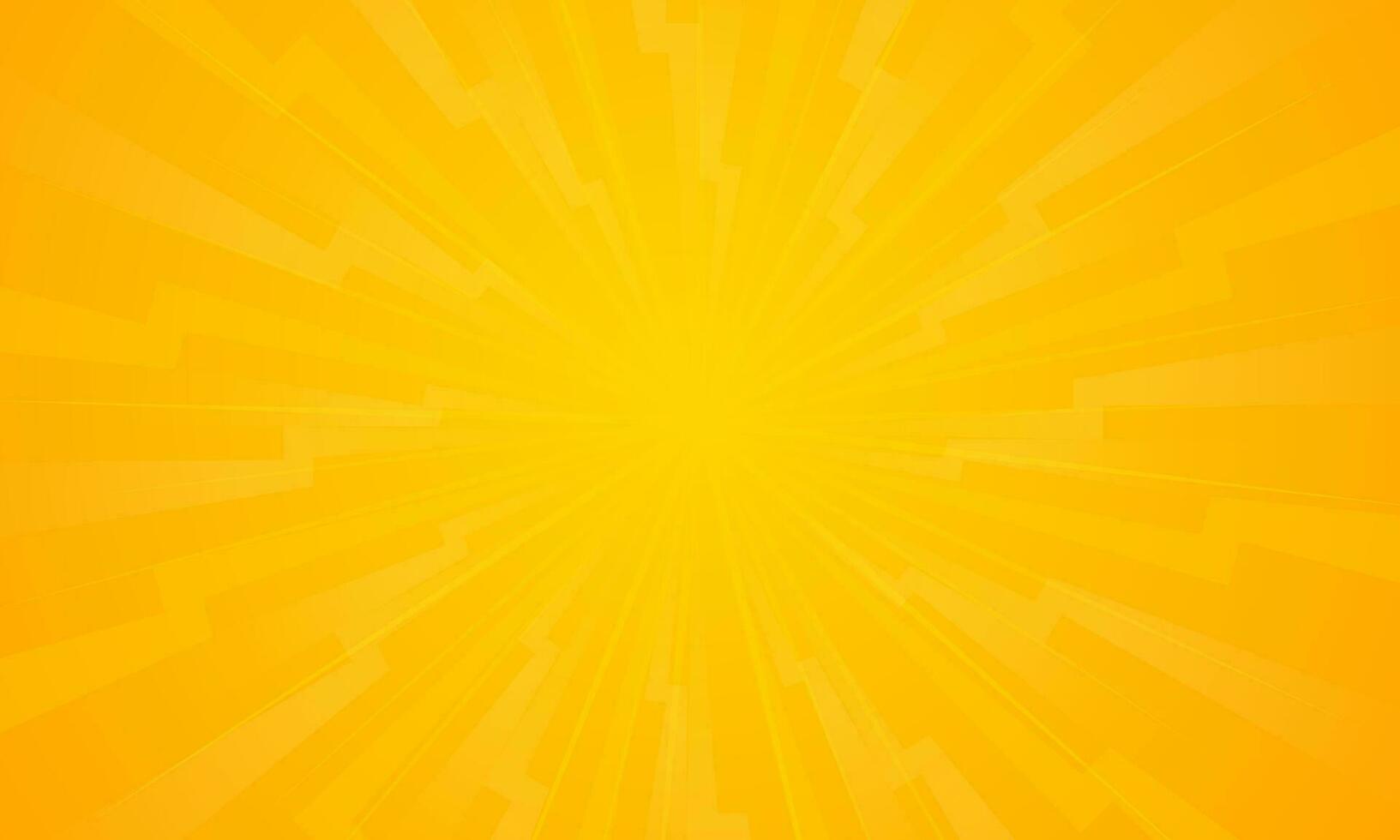 Orange gradient ray burst dot style background vector design