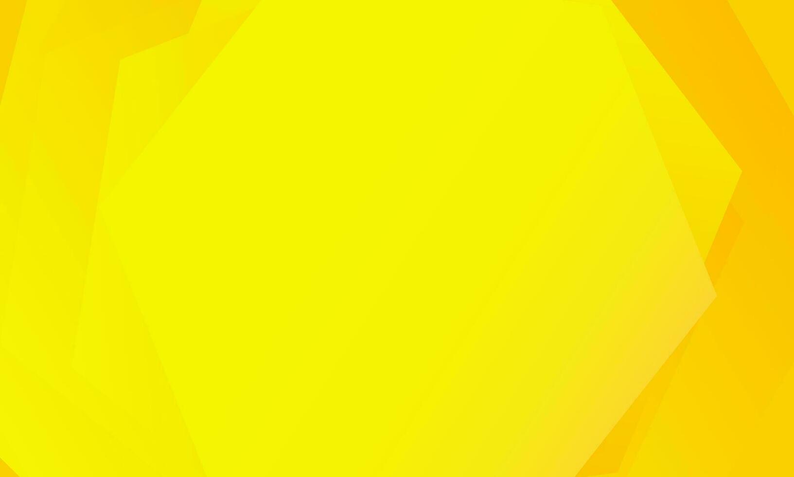 Abstract pentagon background Technology science Hitech communication concept innovation yellow orange and white vector design