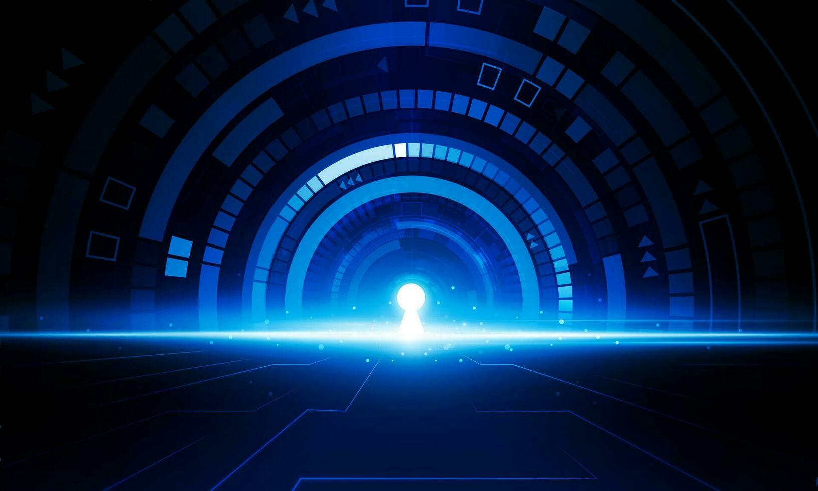 Abstract Door open Light background Hitech communication concept innovation background vector design.