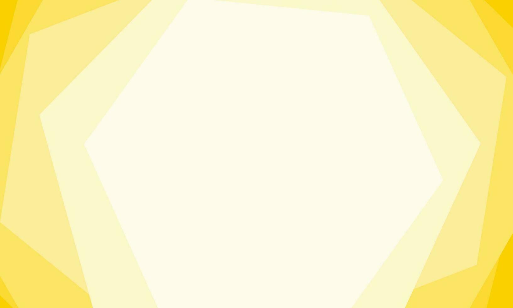 Abstract pentagon background Technology science Hitech communication concept innovation yellow orange and white vector design