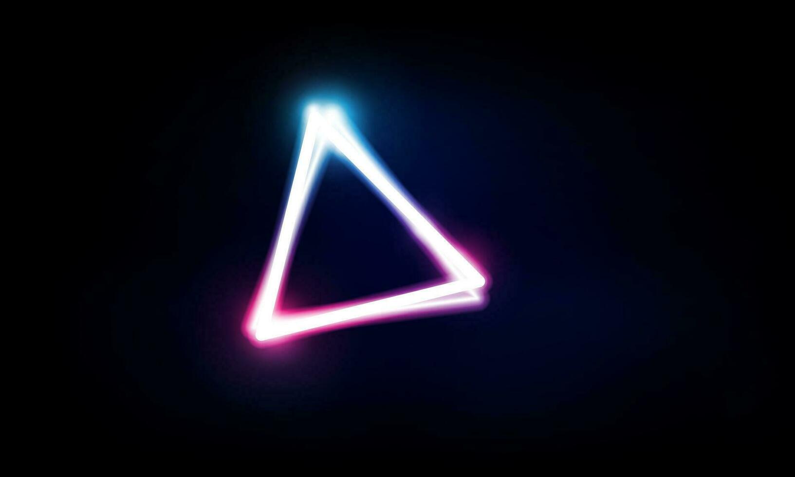 Abstract Key Door open Light out technology and with neon triangles. Hitech communication concept innovation background,  vector design