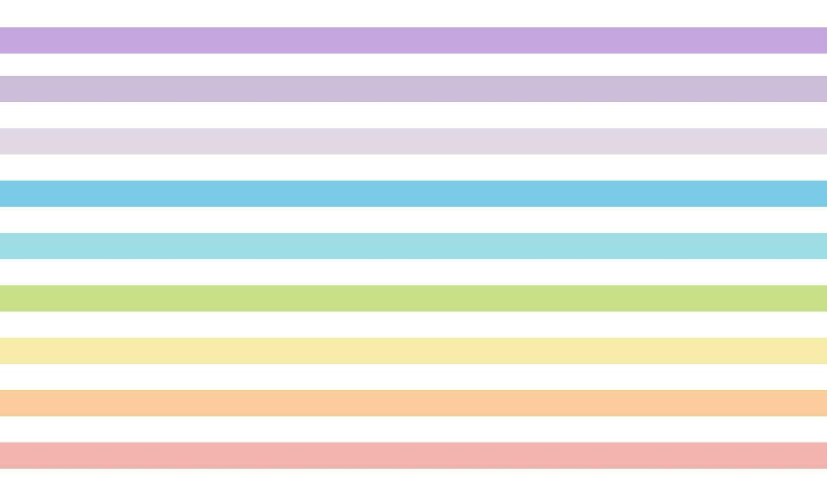 rainbow pastel colors art line template background vector design.