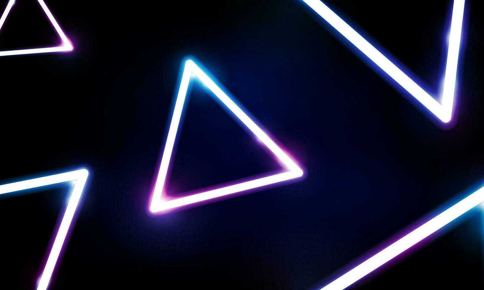 Abstract Key Door open Light out technology and with neon triangles. Hitech communication concept innovation background,  vector design
