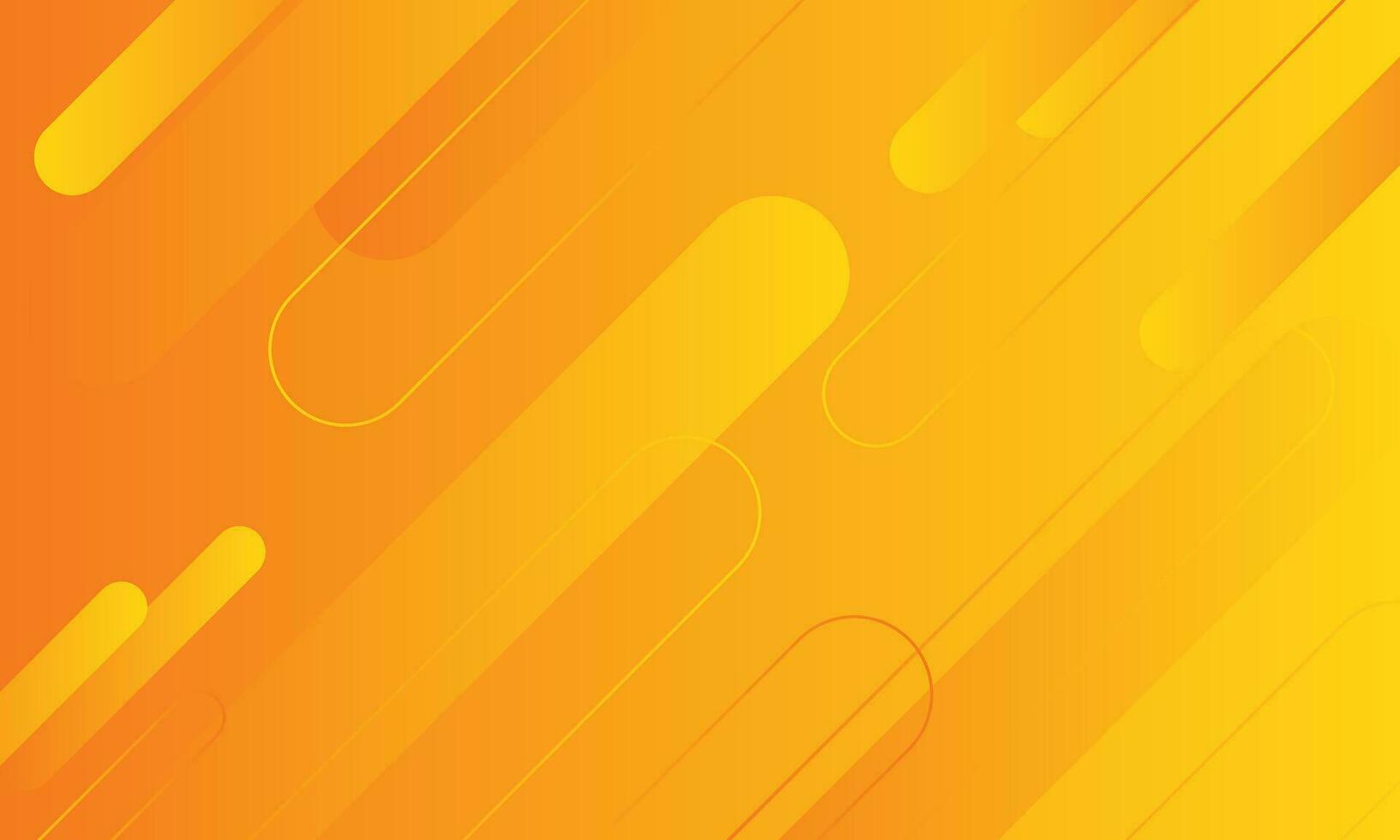 abstract orange geometric background. Dynamic shapes composition vector design