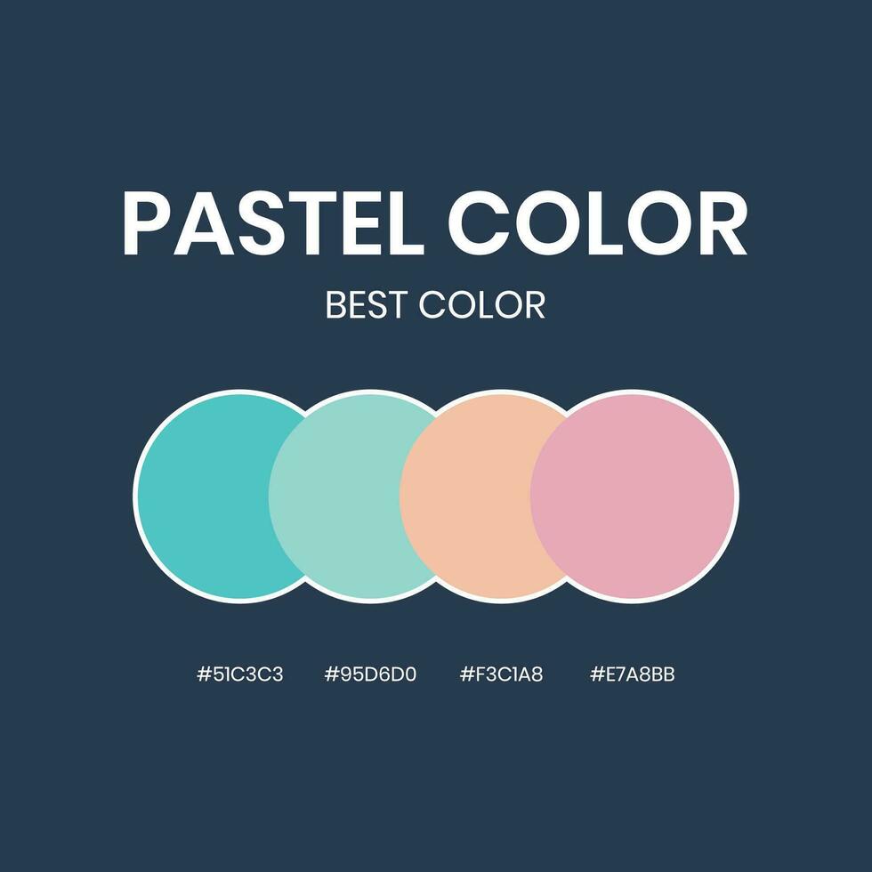 modelo color paleta adecuado para negocio vector