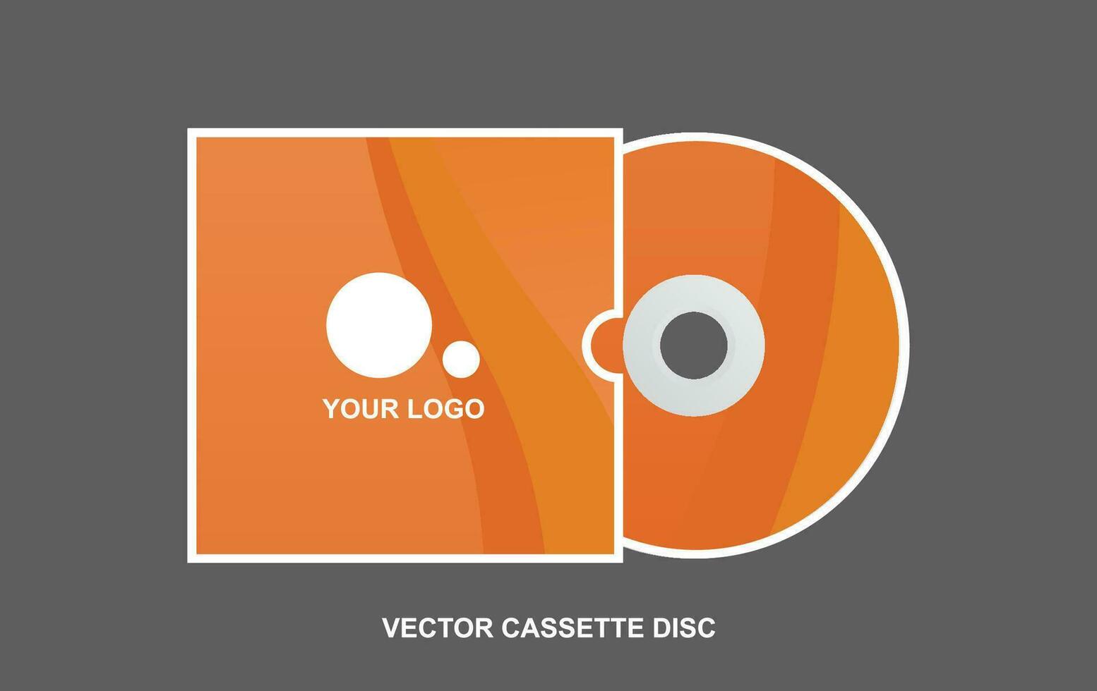 Best quality CD cassette vector