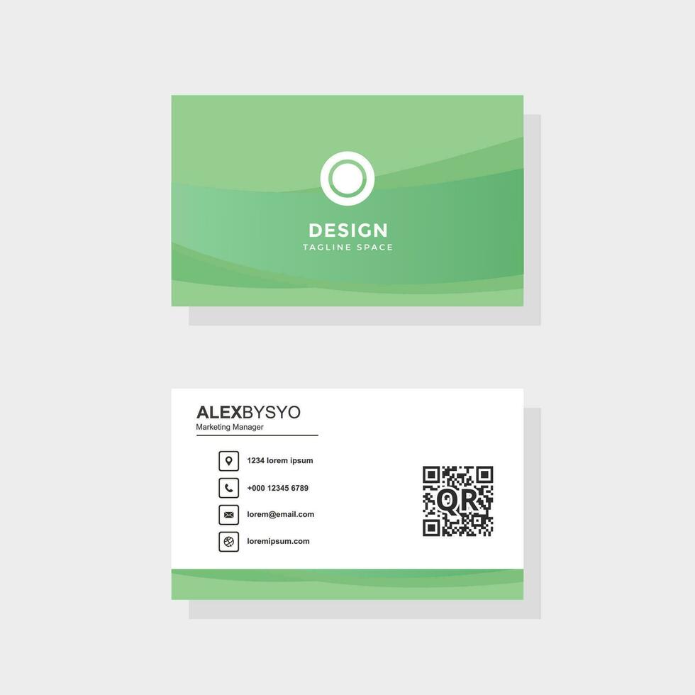 Name card the bast vector