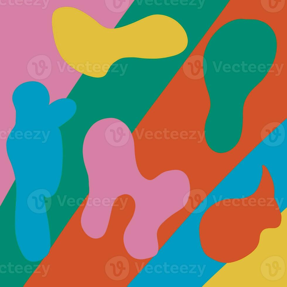 Bright Colorful Abstract Backgrounds Paper Illustrations photo