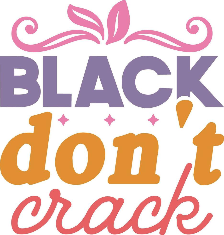 Black History  t-shirt design vector
