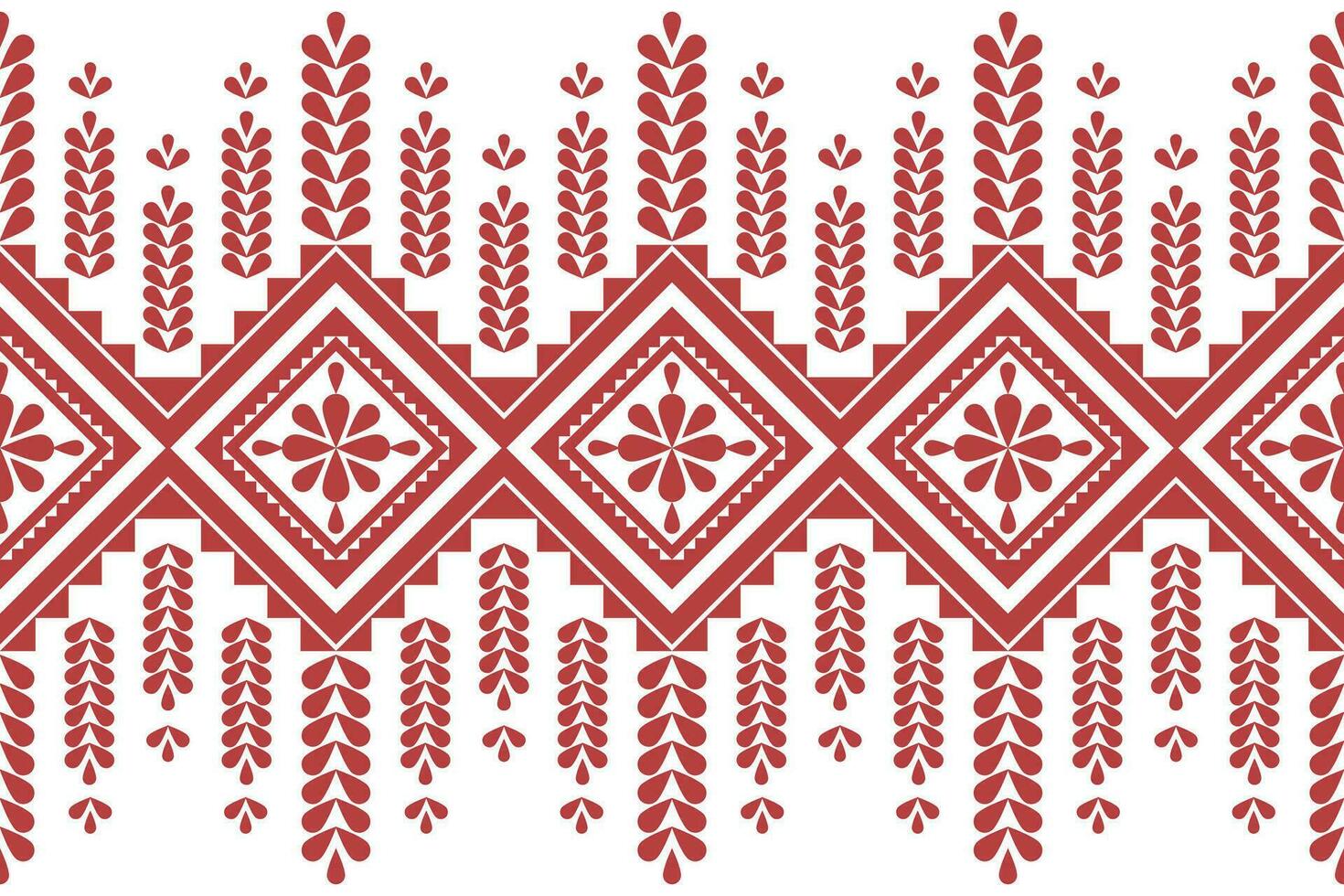 Ethnic geometric seamless pattern. Design for fabric, clothes, decorative paper, wrapping, embroidery, illustration, vector, tribal pattern vector