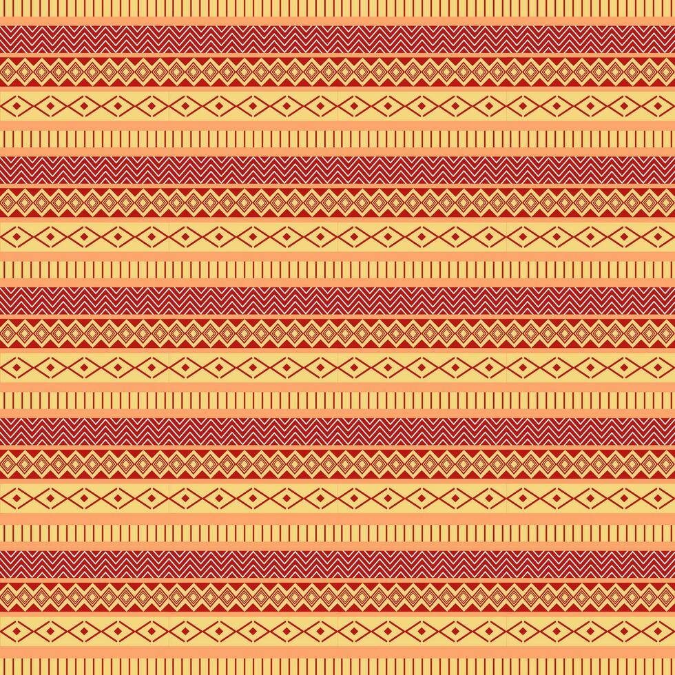 Ethnic geometric seamless pattern. Design for fabric, clothes, decorative paper, wrapping, embroidery, illustration, vector, tribal patter vector