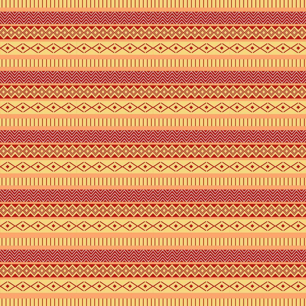 Ethnic geometric seamless pattern. Design for fabric, clothes, decorative paper, wrapping, embroidery, illustration, vector, tribal patter vector