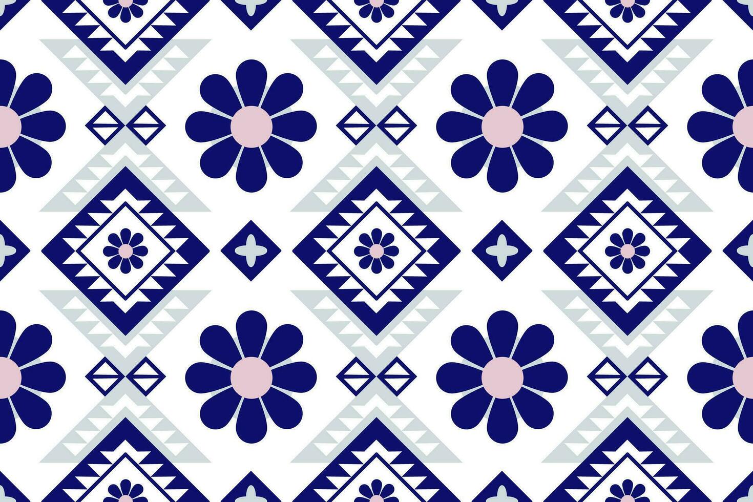 Ethnic geometric seamless pattern. Design for fabric, clothes, decorative paper, wrapping, embroidery, illustration, vector, tribal patter vector