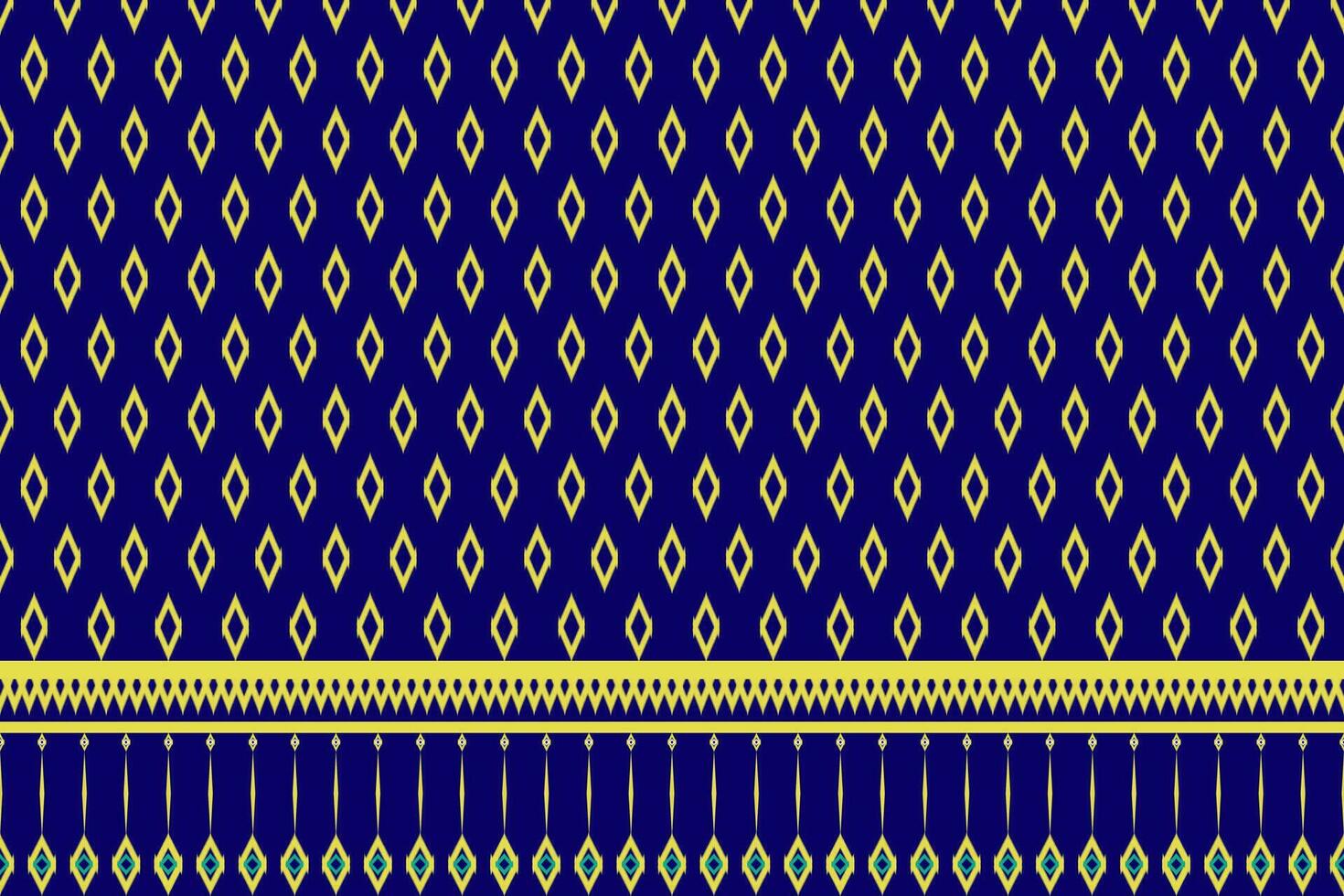 Seamless abstract ikat pattern abstract background for textile design. Can be used in fabric design for clothes, accessories, decorative paper, wrapping, Vector, illustration, carpet vector