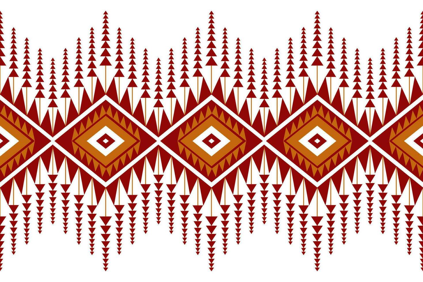 étnico geométrico sin costura modelo. diseño para tela, ropa, decorativo papel, envase, bordado, ilustración, vector, tribal tamborileo vector