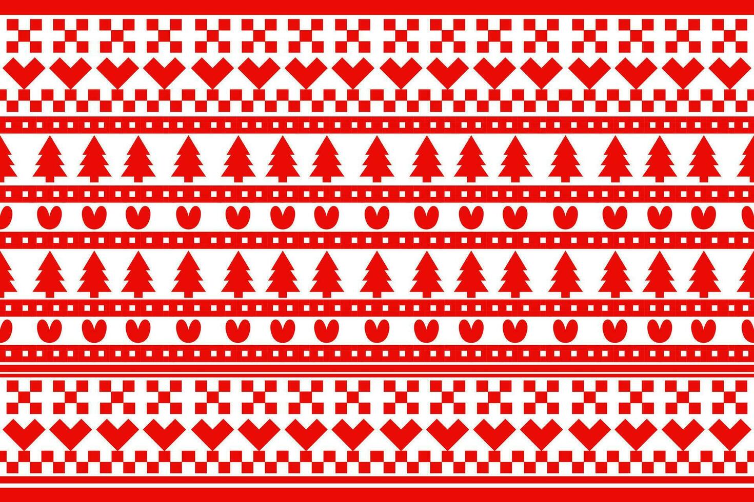 geometric Christmas pattern. vector
