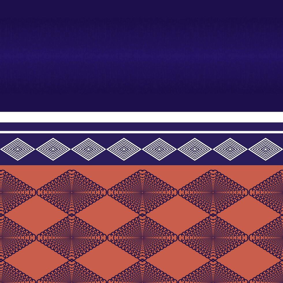 Ethnic geometric seamless pattern. Design for fabric, clothes, decorative paper, wrapping, embroidery, illustration, vector, tribal pattern vector