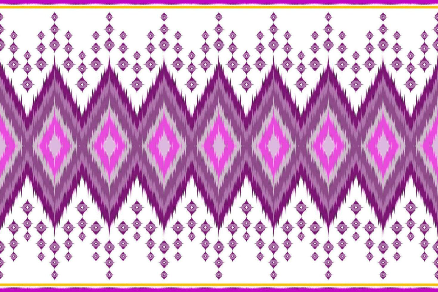 Seamless abstract ikat pattern abstract background for textile design. Can be used in fabric design for clothes, accessories, decorative paper, wrapping, Vector, illustration, carpet vector