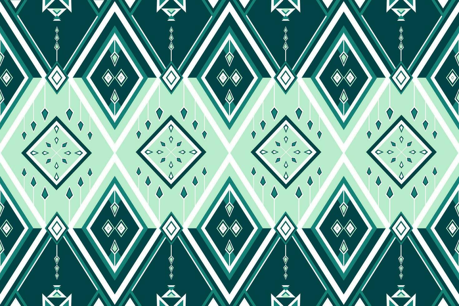 geometric ethnic pattern Can be used in fabric design for background, wallpaper, carpet, textile, clothing, wrapping, decorative paper, embroidery illustration vector. vector
