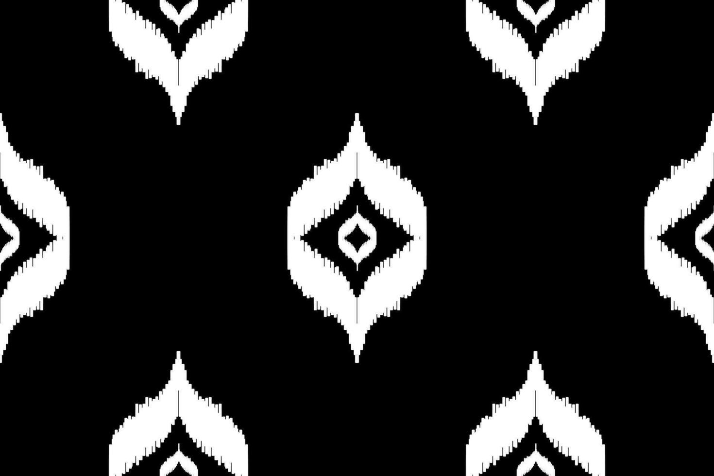 Uzbek ikat pattern and fabric in Uzbekistan. Abstract background for wallpaper, textures, textile, wrapping paper. vector
