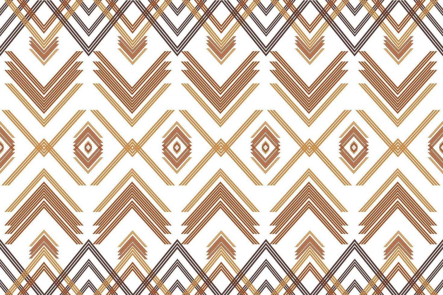 geometric ethnic pattern Can be used in fabric design for background, wallpaper, carpet, textile, clothing, wrapping, decorative paper, embroidery illustration vector. vector