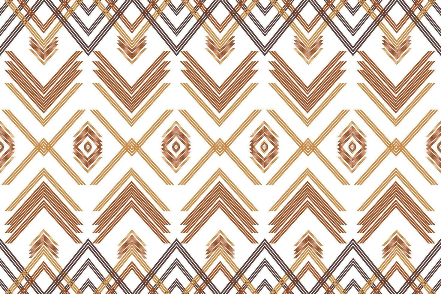 geometric ethnic pattern Can be used in fabric design for background, wallpaper, carpet, textile, clothing, wrapping, decorative paper, embroidery illustration vector. vector