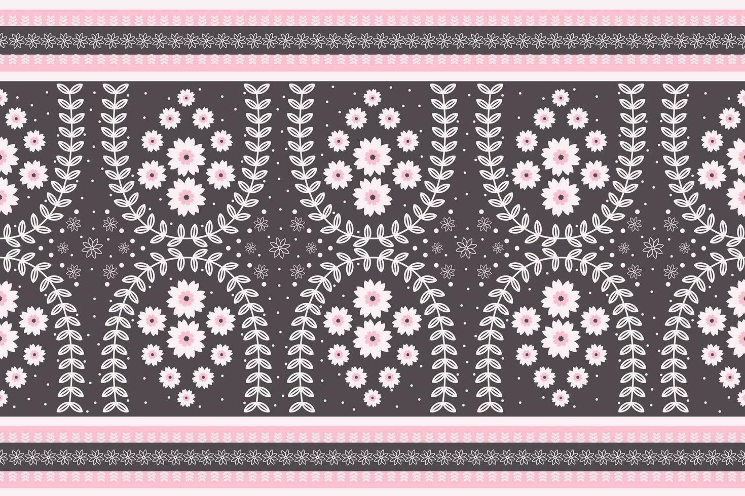 geometric ethnic pattern Can be used in fabric design for background, wallpaper, carpet, textile, clothing, wrapping, decorative paper, embroidery illustration vector. vector
