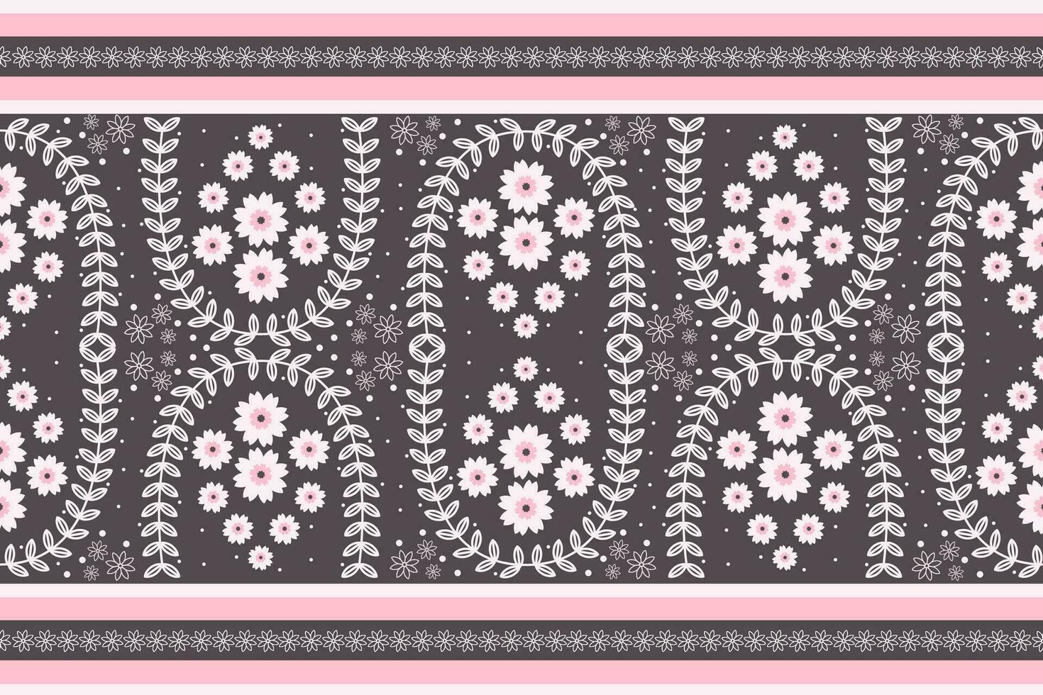 geometric ethnic pattern Can be used in fabric design for background, wallpaper, carpet, textile, clothing, wrapping, decorative paper, embroidery illustration vector. vector