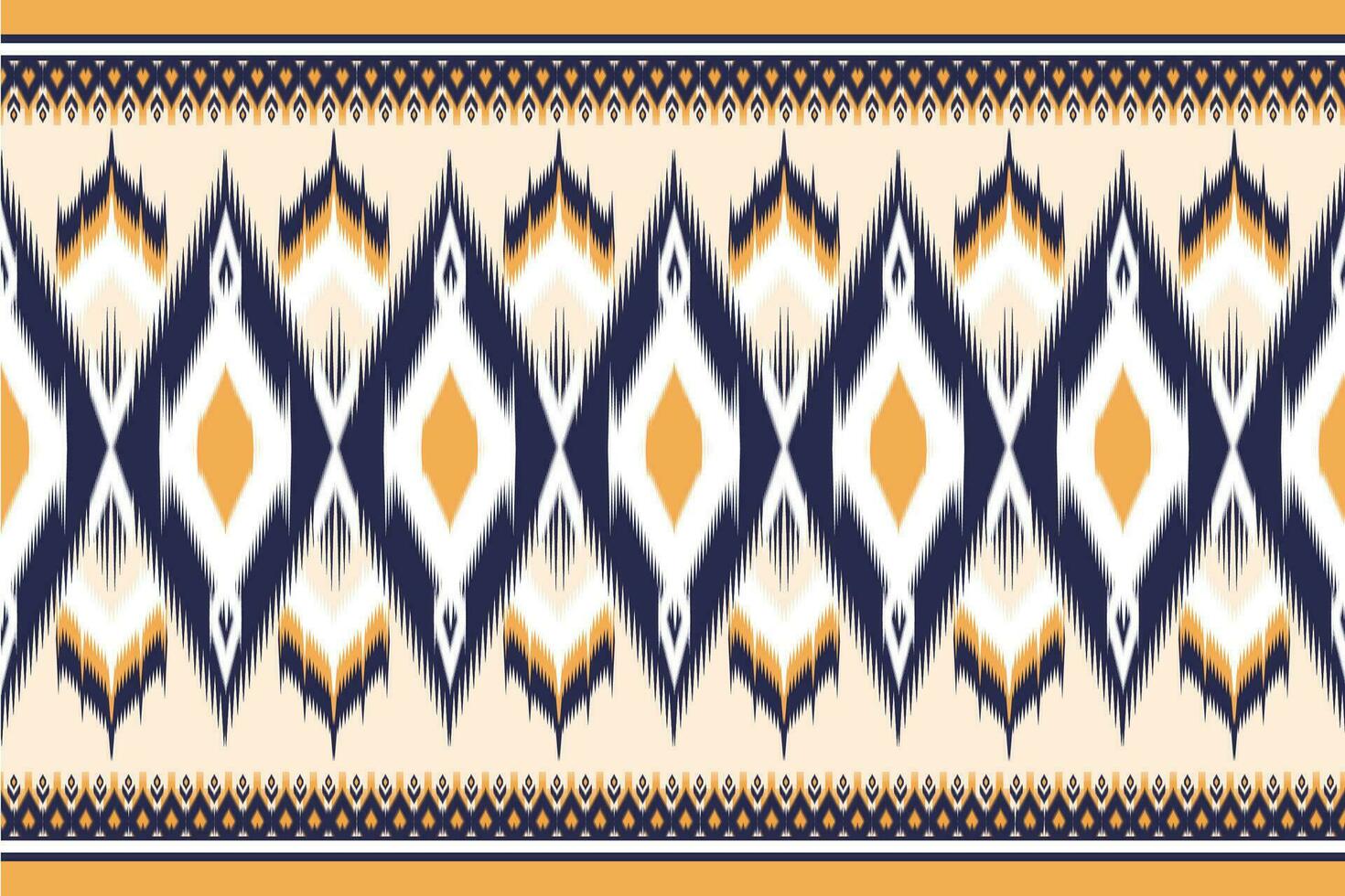 Uzbek ikat pattern and fabric in Uzbekistan. Abstract background for wallpaper, textures, textile, wrapping paper. vector