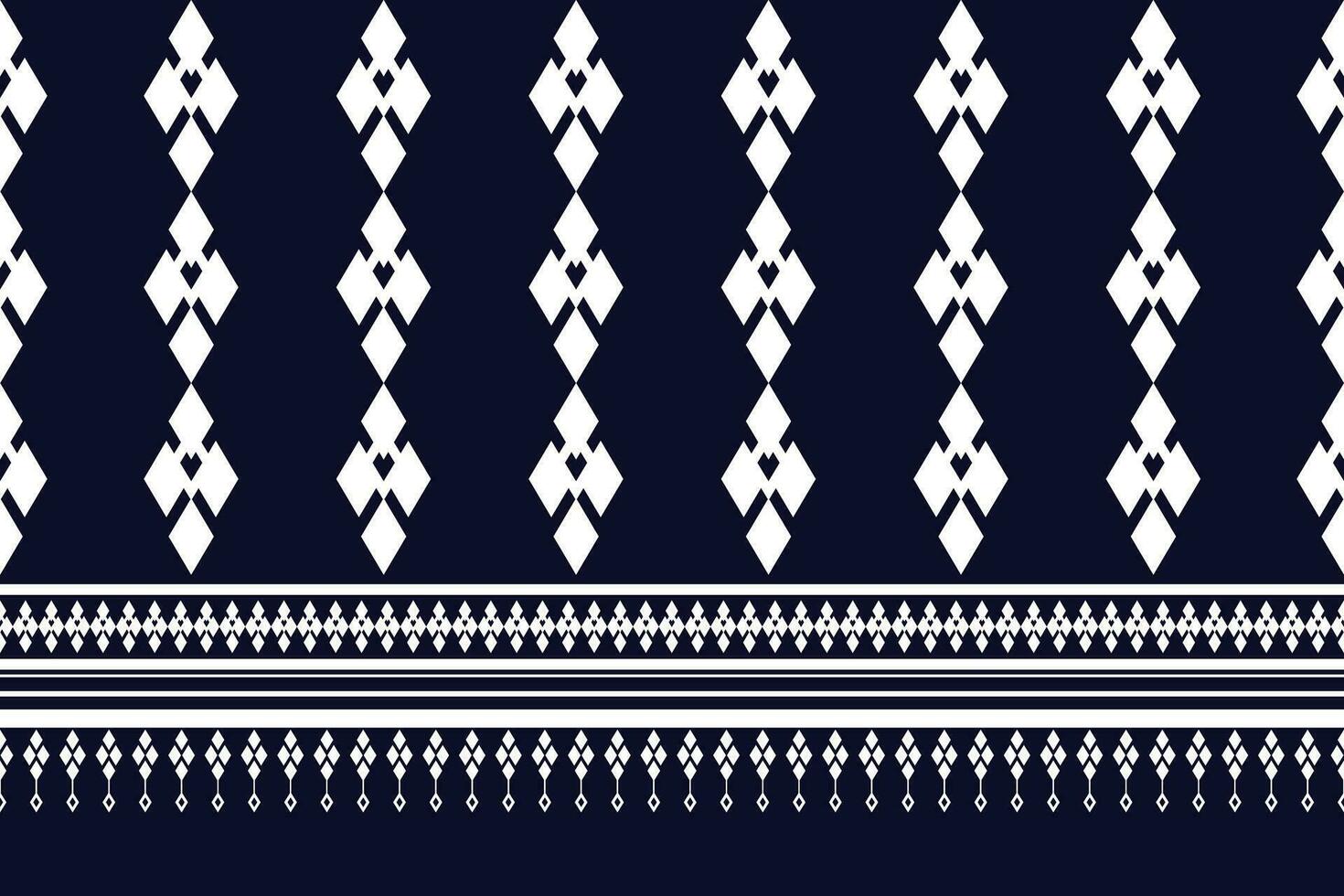 geometric ethnic pattern Can be used in fabric design for background, wallpaper, carpet, textile, clothing, wrapping, decorative paper, embroidery illustration vector. vector
