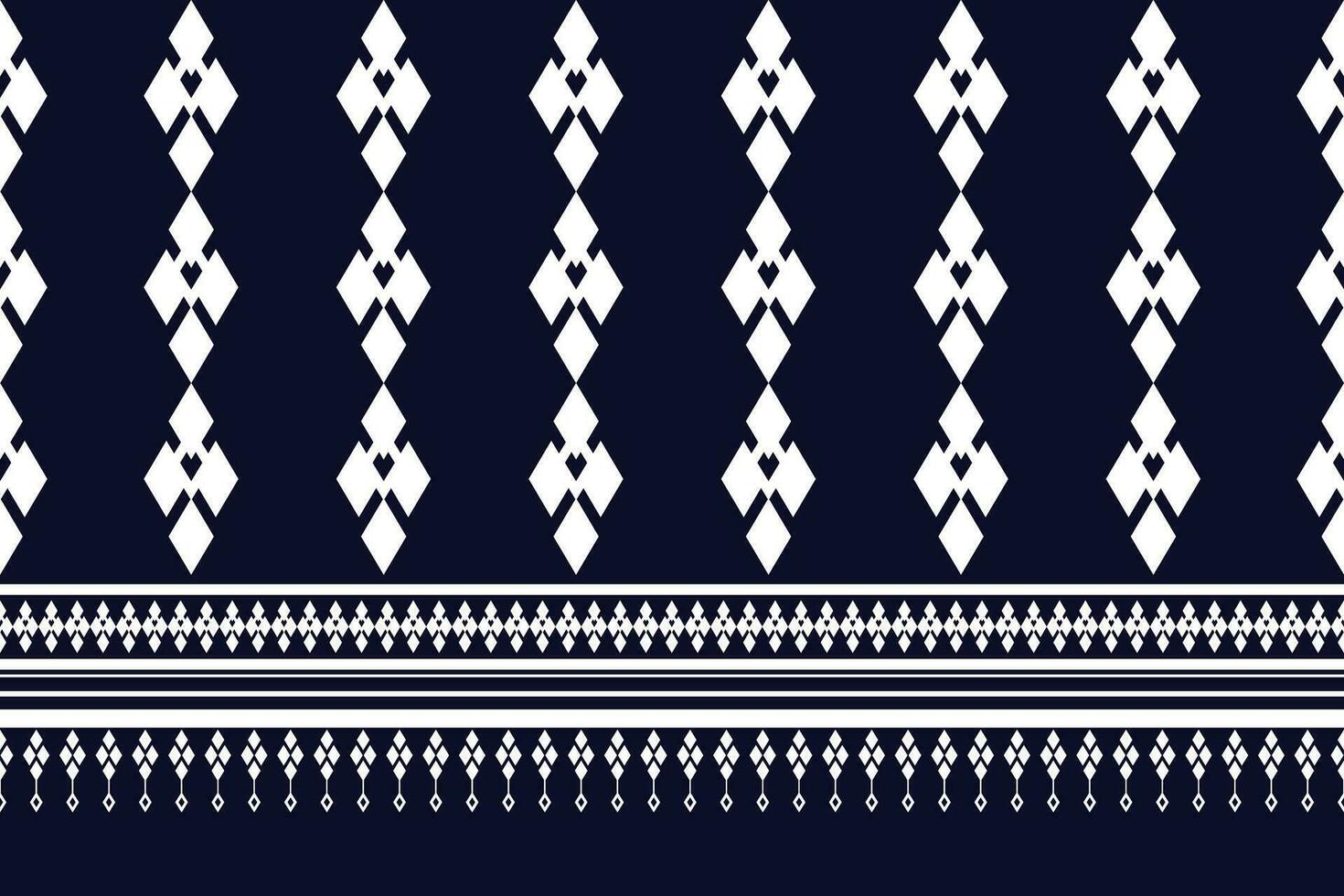 geometric ethnic pattern Can be used in fabric design for background, wallpaper, carpet, textile, clothing, wrapping, decorative paper, embroidery illustration vector. vector