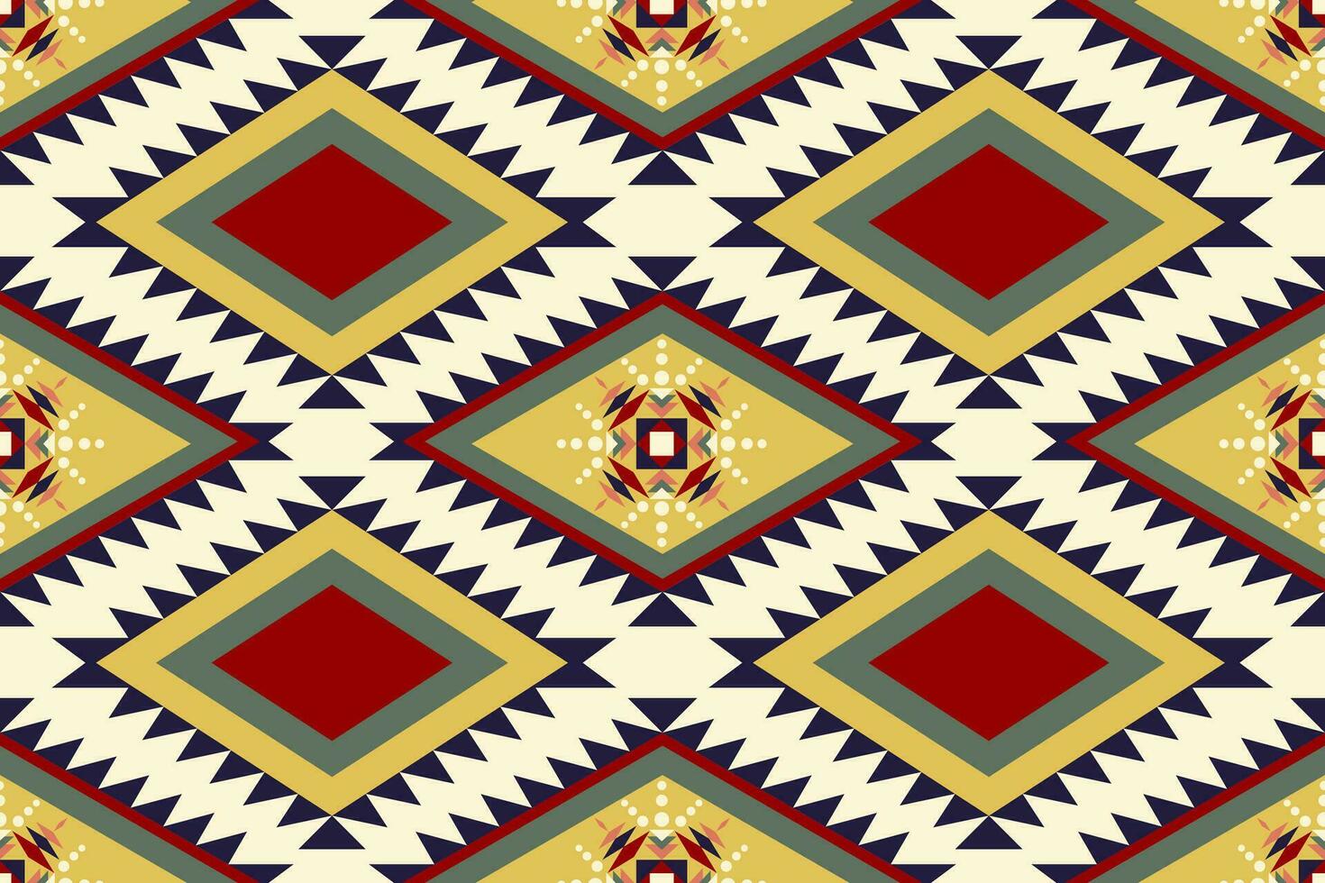 geometric ethnic pattern Can be used in fabric design for background, wallpaper, carpet, textile, clothing, wrapping, decorative paper, embroidery illustration vector. vector