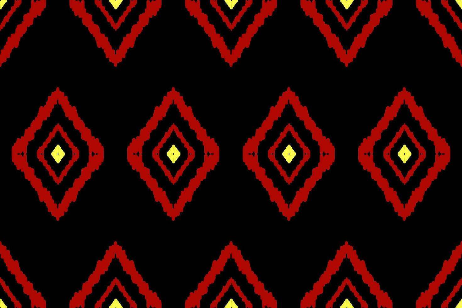 Uzbek ikat pattern and fabric in Uzbekistan. Abstract background for wallpaper, textures, textile, wrapping paper. vector