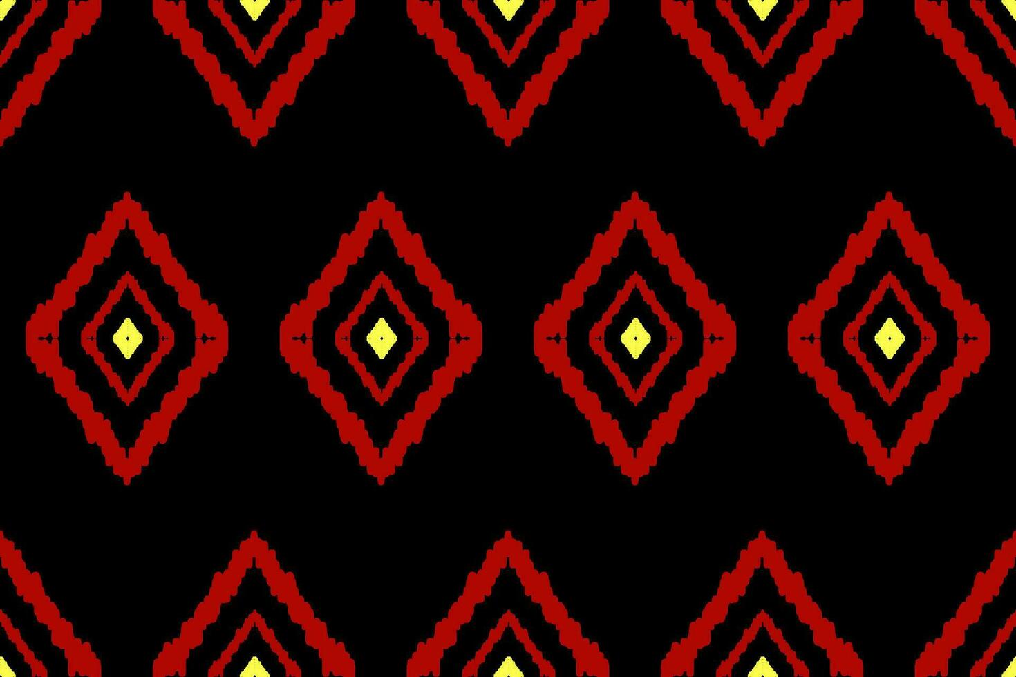 Uzbek ikat pattern and fabric in Uzbekistan. Abstract background for wallpaper, textures, textile, wrapping paper. vector