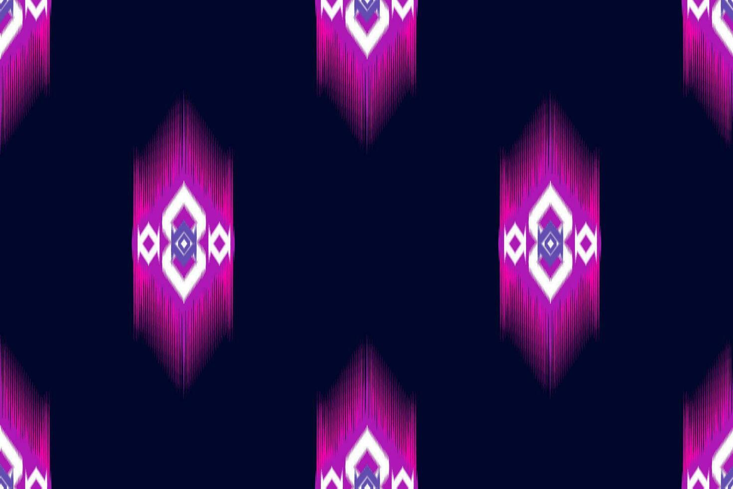 Seamless abstract ikat pattern abstract background for textile design. Can be used in fabric design for clothes, accessories, decorative paper, wrapping, Vector, illustration, carpet vector