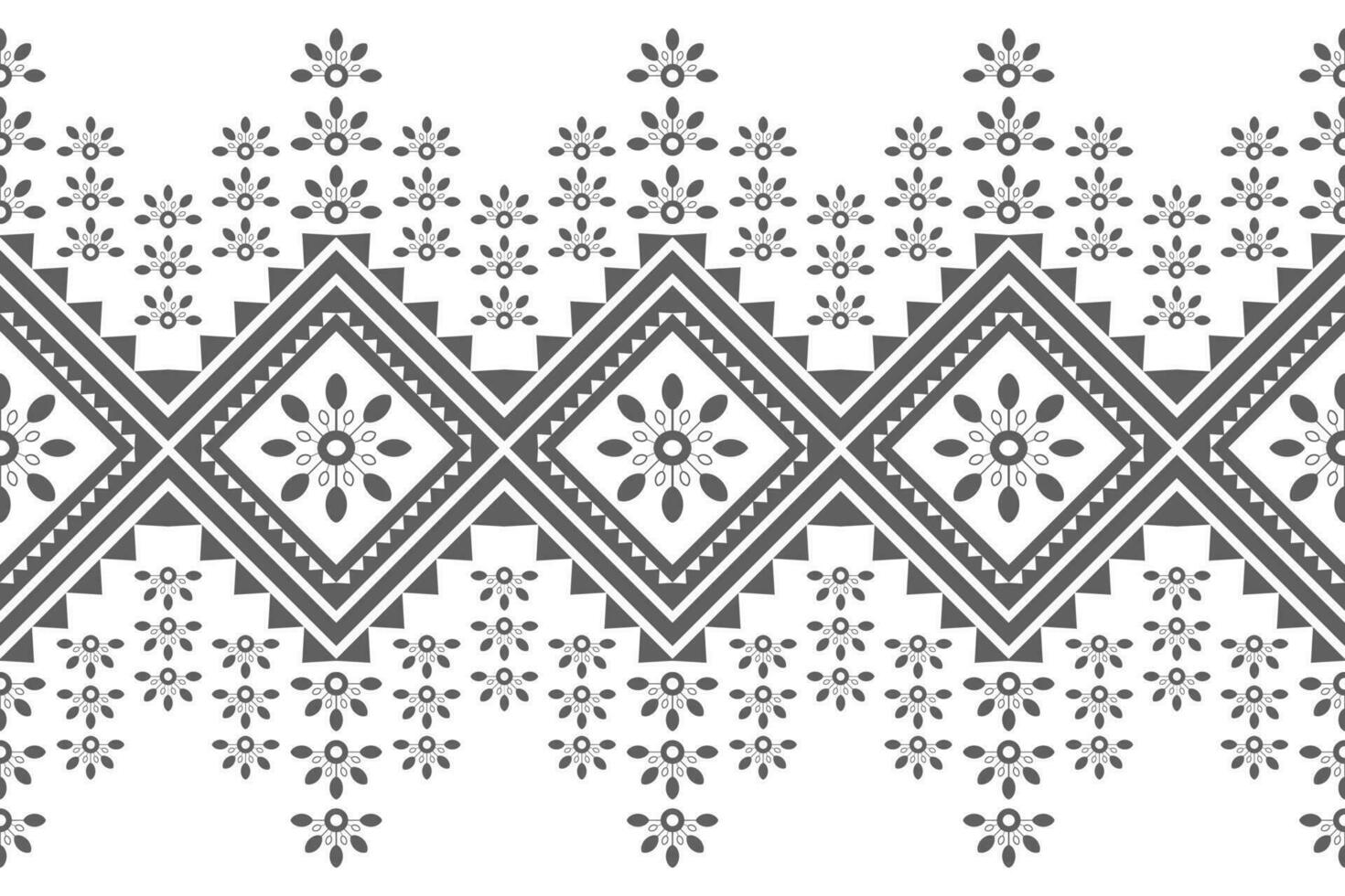 geometric ethnic pattern Can be used in fabric design for background, wallpaper, carpet, textile, clothing, wrapping, decorative paper, embroidery illustration vector. vector