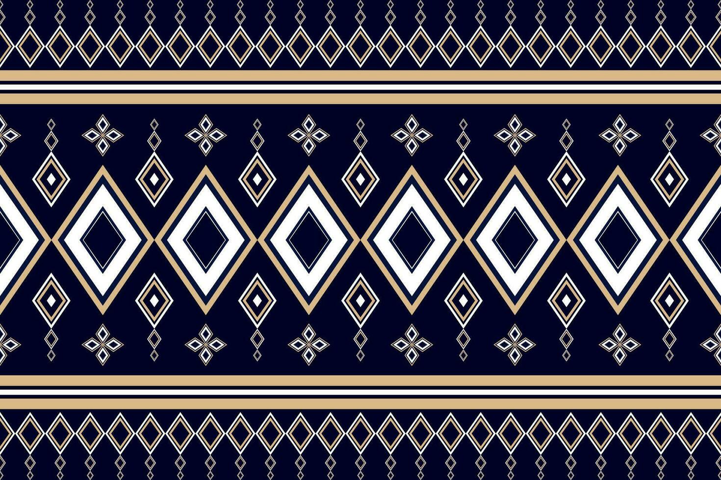 geometric ethnic pattern Can be used in fabric design for background, wallpaper, carpet, textile, clothing, wrapping, decorative paper, embroidery illustration vector. vector