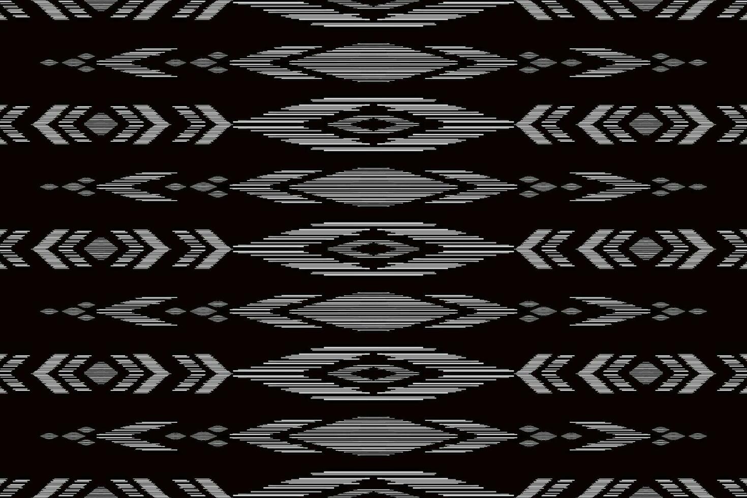 Seamless abstract ikat pattern abstract background for textile design. Can be used in fabric design for clothes, accessories, decorative paper, wrapping, Vector, illustration, carpet vector