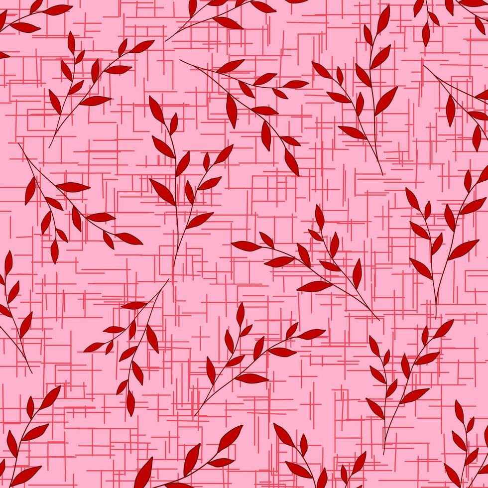 abstract background, shape style on pink background. Design for wallpaper, fabric, clothing, wrapping, geometric pattern, ethnic pattern vector