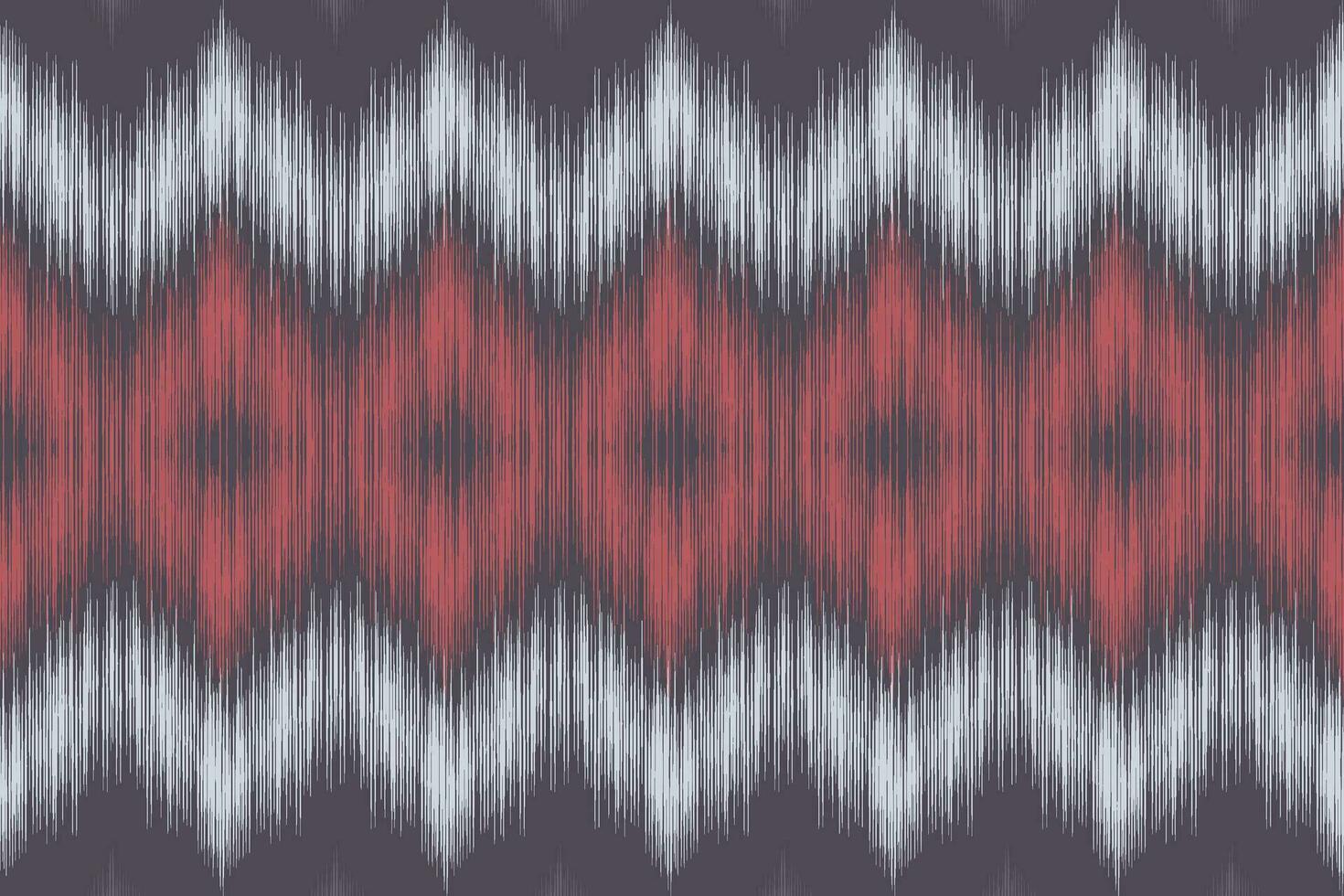 Uzbek ikat pattern and fabric in Uzbekistan. Abstract background for wallpaper, textures, textile, wrapping paper. vector